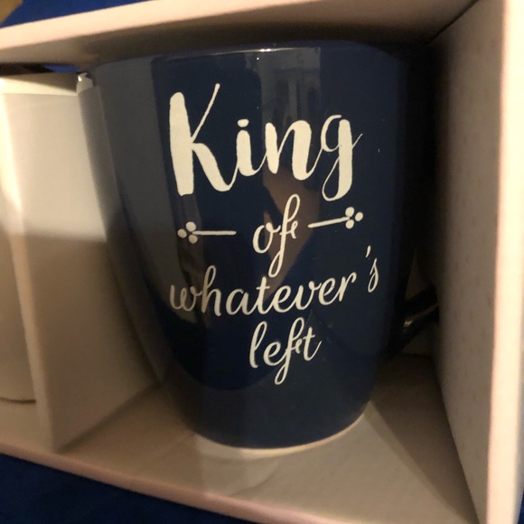 King of Whatever’s Left & I Do Cup Set - Picture 2 of 7